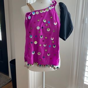 purple dance costume